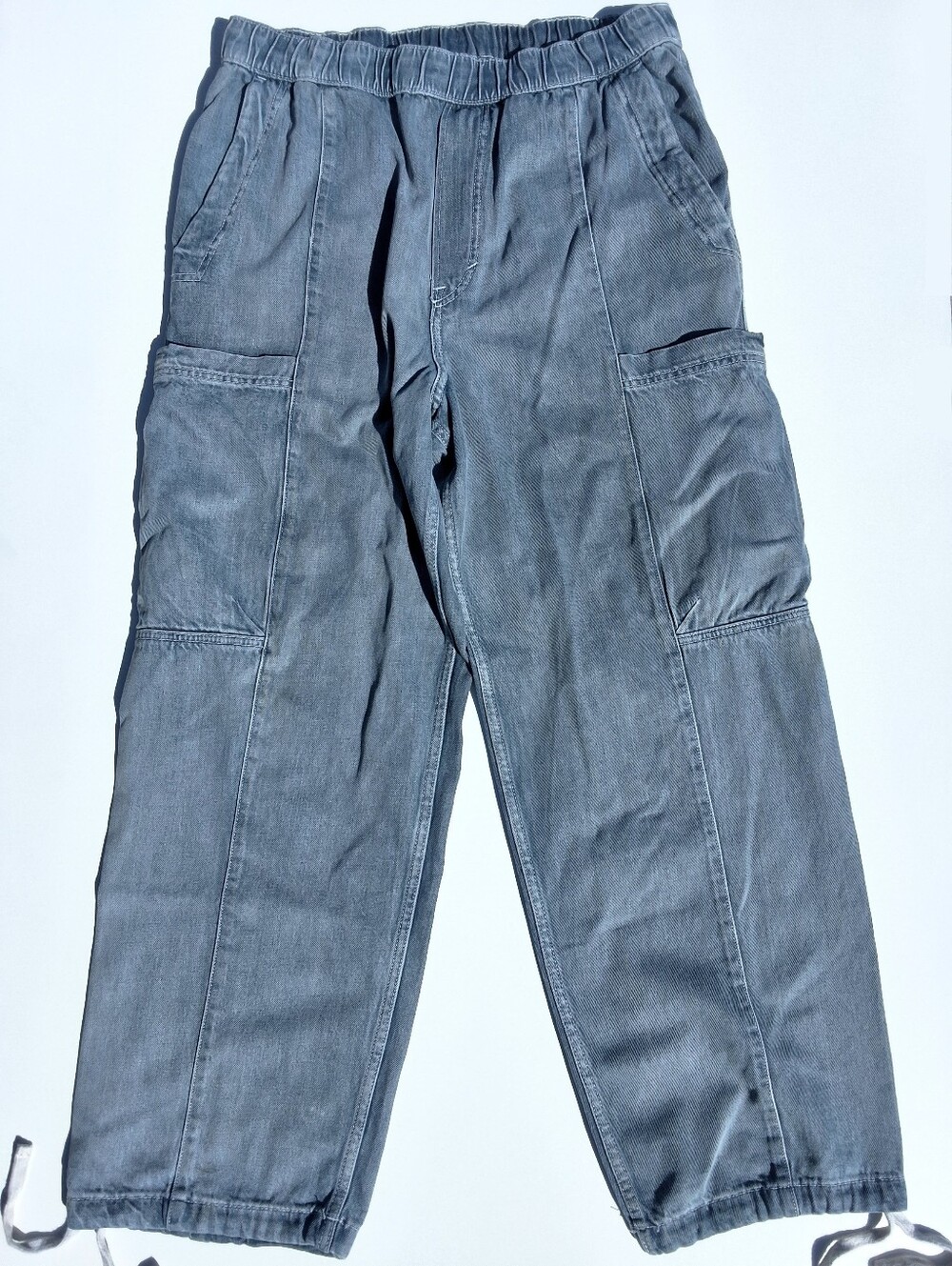 H&M Baggy Fit Mens Cargo Jeans (Size L)